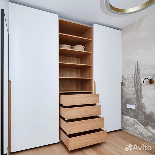 Шкаф купе с зеркалом