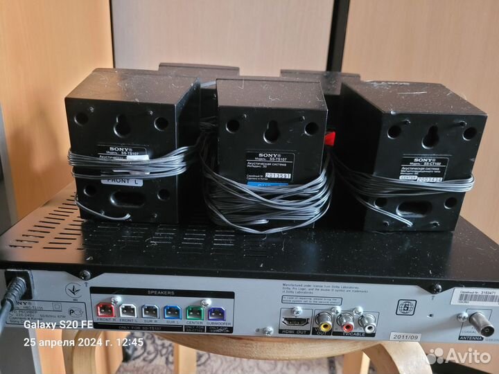 Домашний кинотеатр Sony