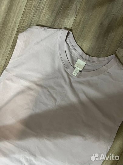 Платье женское Hm новое s лавандовое хлопок