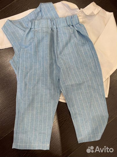 Костюм тройка для мальчика 92