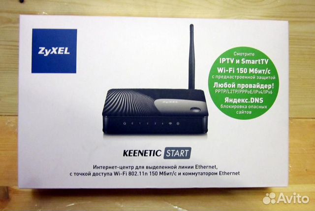 Zyxel keenetic start Wi-Fi интернет-центр (роутер)