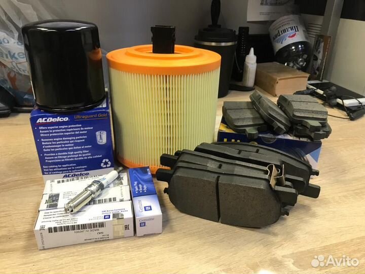 Комплект для то Chevrolet Cruze 2015- USA, Astra K