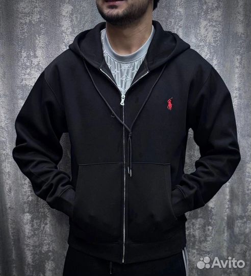 Зип худи мужское polo