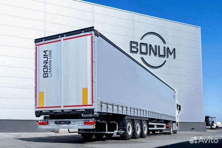 Полуприцеп тентованный Bonum 914275, 2024