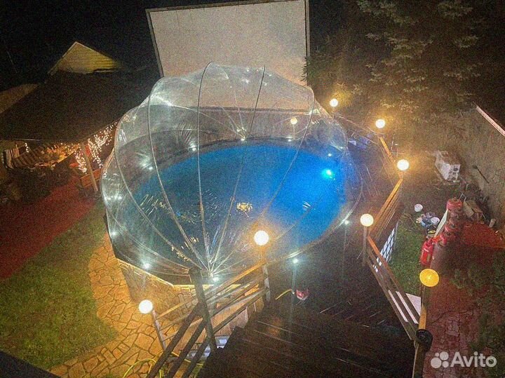 Купол для бассейна