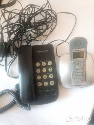 Panasonic стационарный телефон Филипс