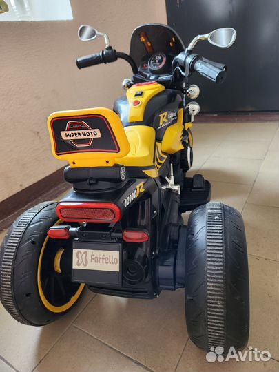 Детский электромобиль мотоцикл квадроцикл