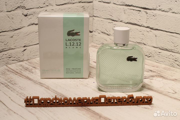 Lacoste 12.12 blanc eau fraiche