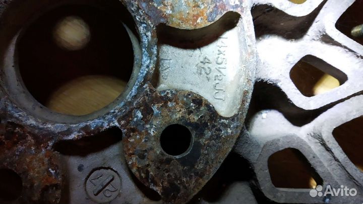 Оригинальные литые диски r14 на mazda