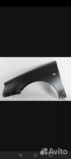 Крыло и бампер