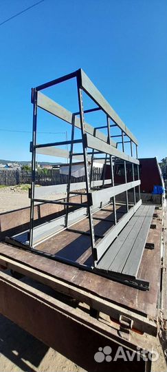 Пирамида для перевозки окон