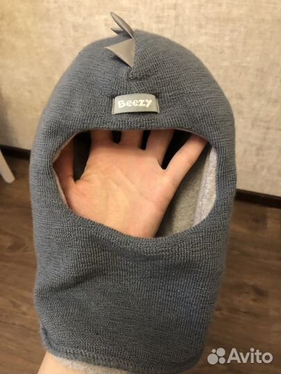 Шапка зимняя для мальчика 50-53 см