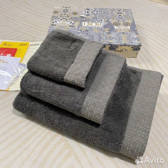 Полотенце dior набор Диор