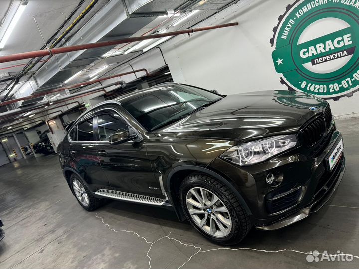 BMW X6 3.0 AT, 2018, 103 000 км