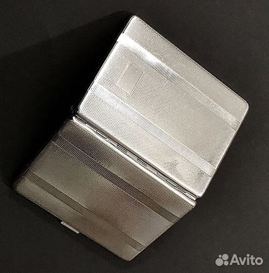 Портсигар винтаж 50е годы silva-EMU-brand