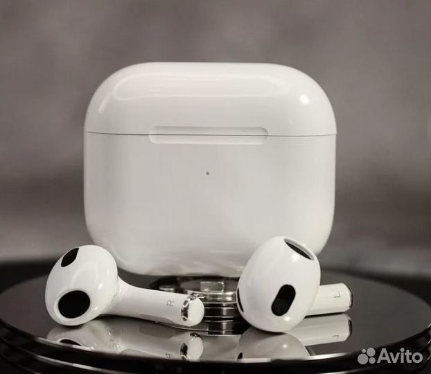 Наушники Airpods Pro (шум) премиум класс + чехол