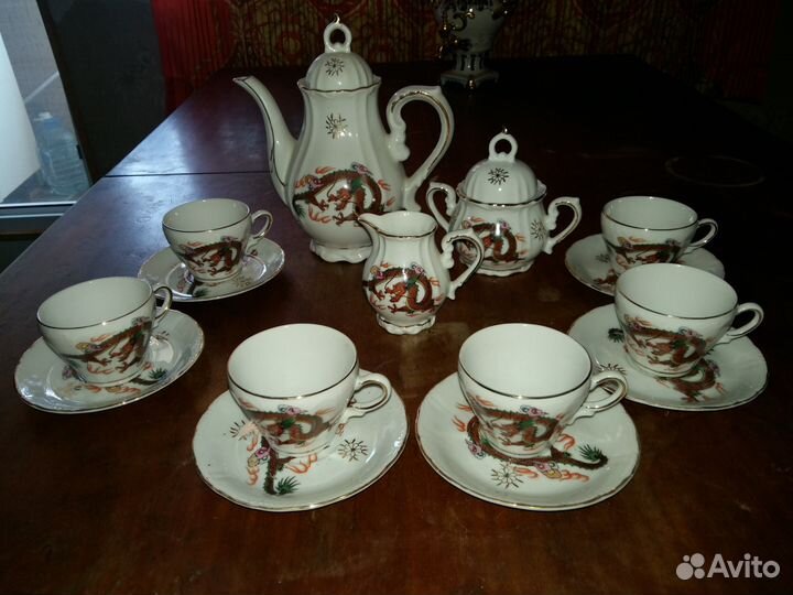 Кофейный сервиз из Сингапура