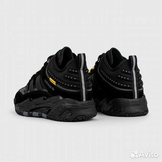 Adidas Niteball Black / Yellow with Fur