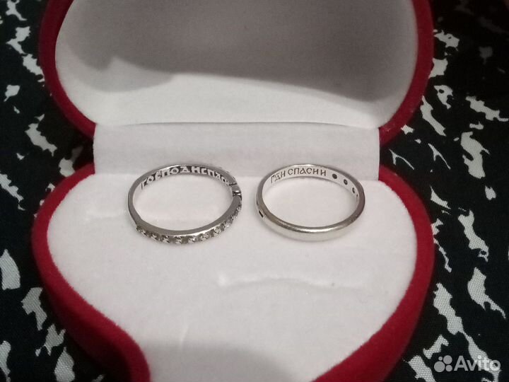 Серебряные кольца