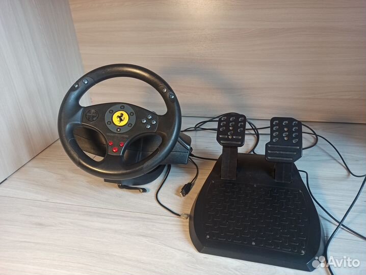 USB Руль thrustmaster ferrari gt 2-in-1 force feed