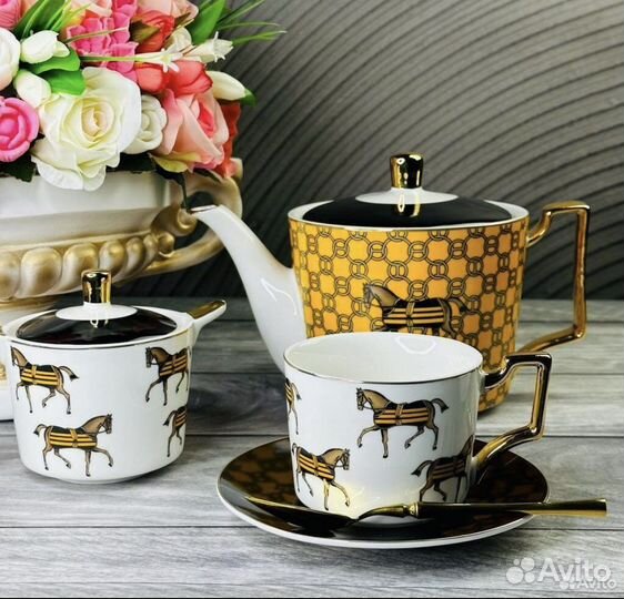 Набор 14 предметов в стиле Hermes