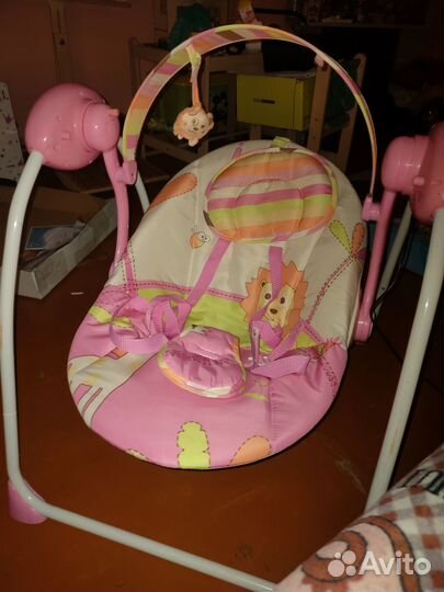 Электронные качели для новорожденных