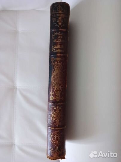 Антикварная книга 1862 г. Галерея королевы