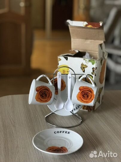 Кофейный сервиз на 2 персоны