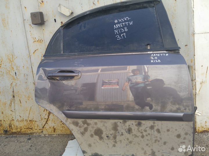 Дверь задняя правая лачетти хэтчбэк