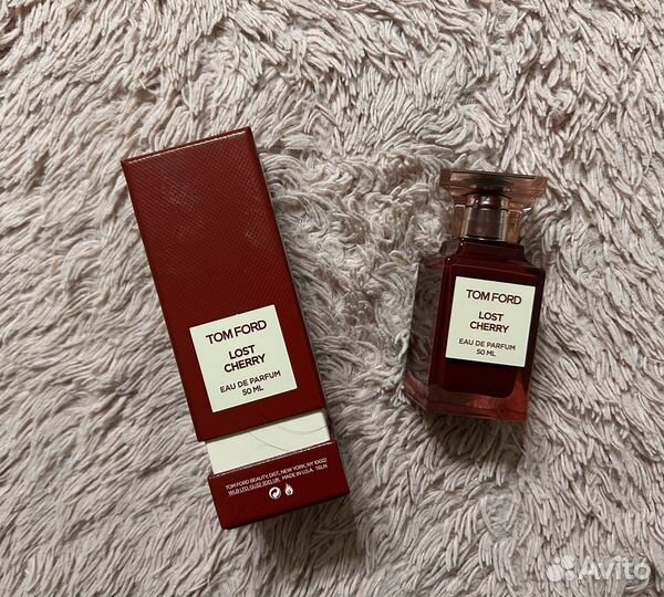 Пустой флакон Tom ford cherry