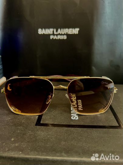 Солнцезащитные очки мужские cartier