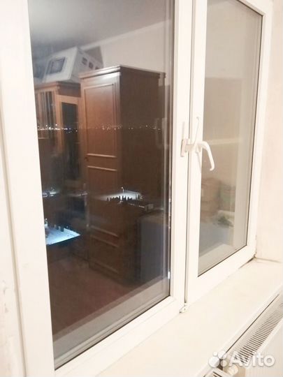 Пластиковое окно бу пвх 2 створки