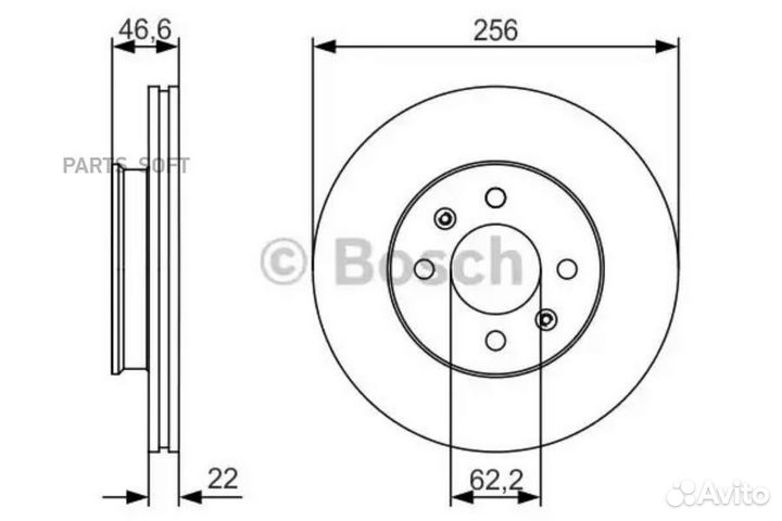 Диск тормозной