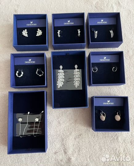 Swarovski серьги