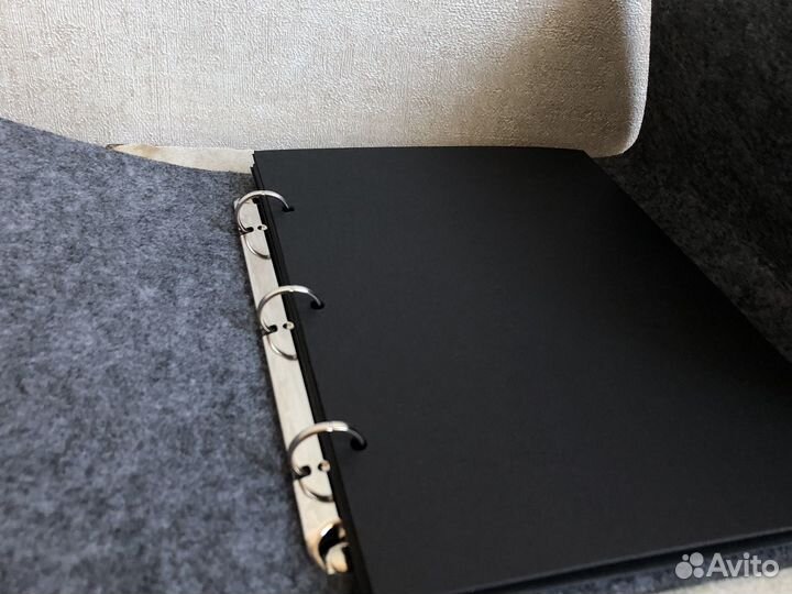 Блокнот тетрадь на кольцах