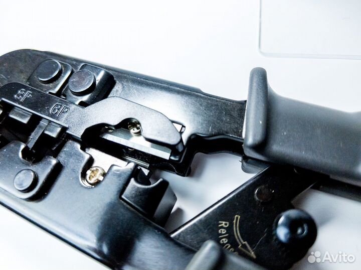 Обжимные клещи для RJ-45 Enternet, прозвонка тест