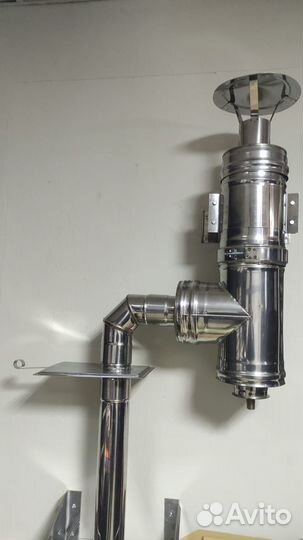 Дымоходы одностенные и сэндвич