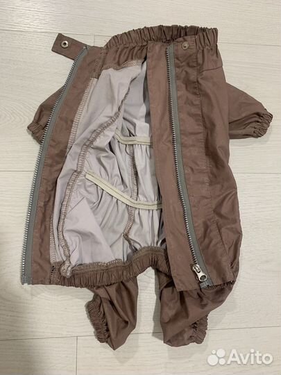 Дождевик для собаки девочки