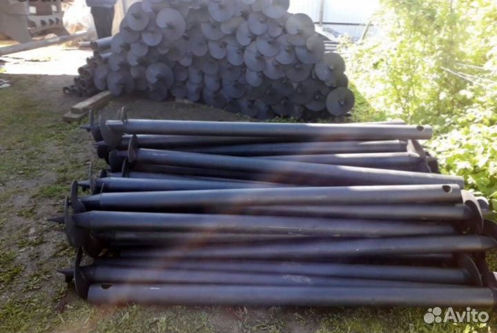 Винтовые сваи под ключ