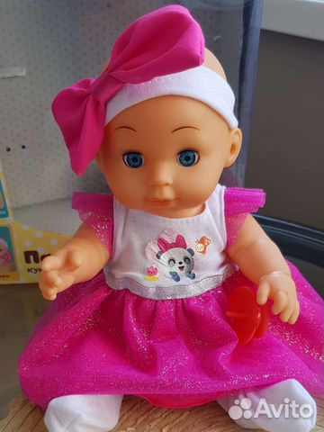 Кукла новая интерактивная Пандочка