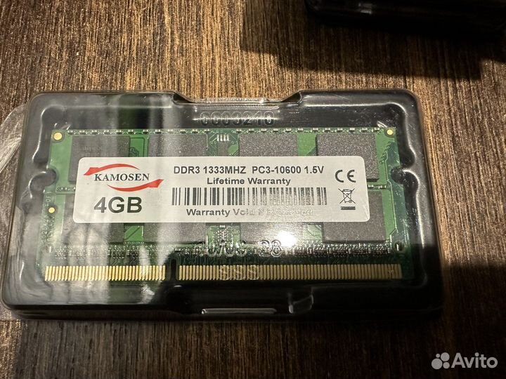 Новая ddr3 4gb 1333mhz 1.5v 10600 pc3 hynix