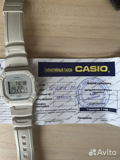 Часы casio