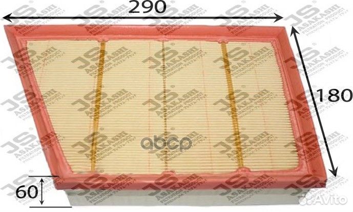 Фильтр возд.land rover Freelander II 2.0i