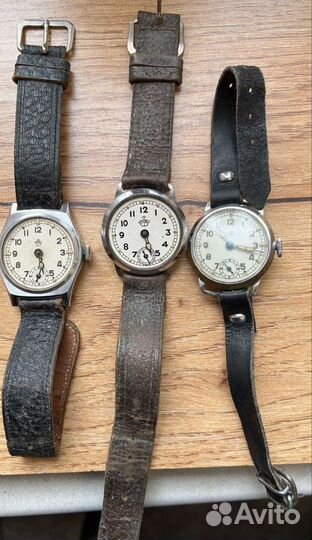 Часы Ruhla Германия Винтаж механич 1940-1950-х г