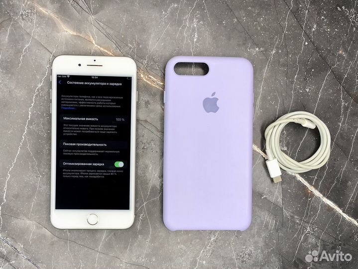 iPhone 8 Plus 64Gb Silver (100 акб, sim)