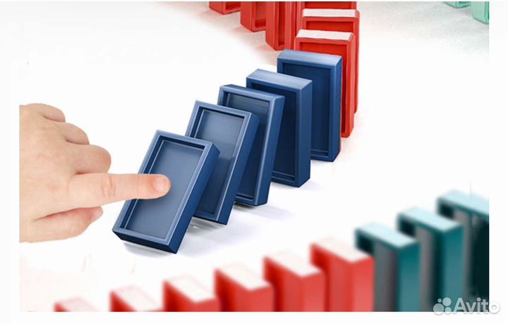 Паровозик домино