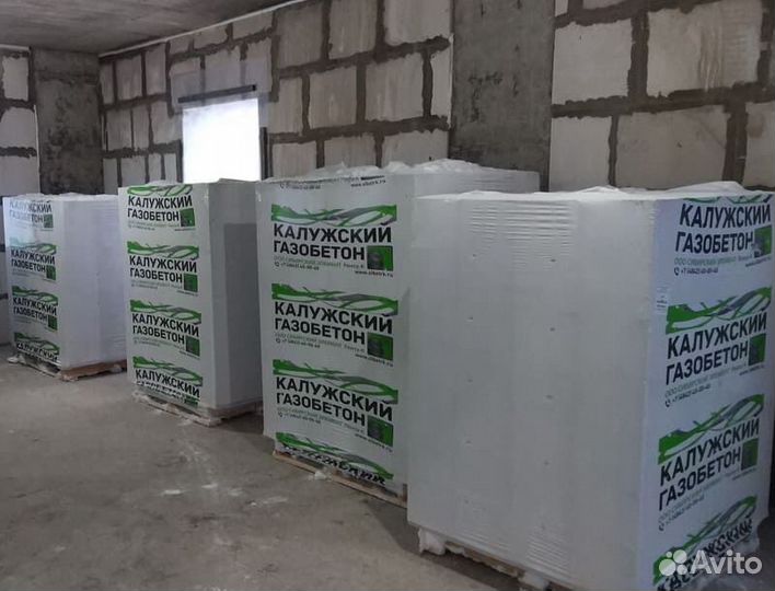 Газобетонные блоки Калужский газобетон