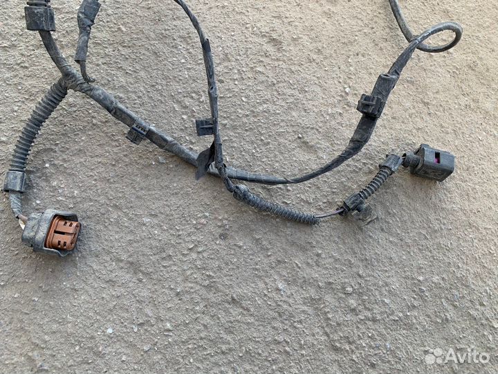 Проводка переднего бампера Caddy, Touran