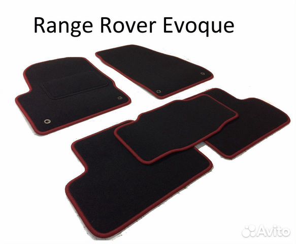 Коврики Range Rover Evoque 2011-2018 ворсовые