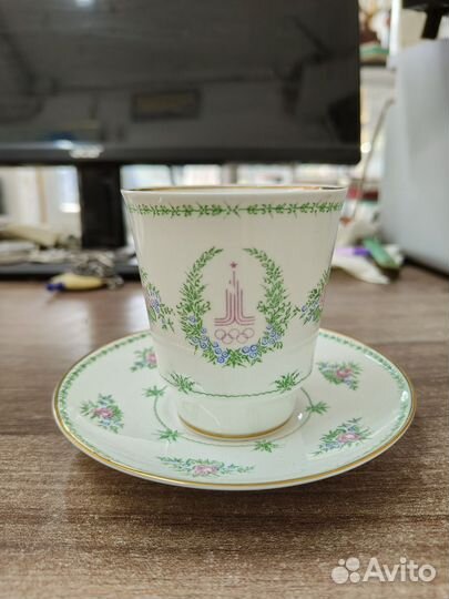 Кофейная пара лфз костяной фарфор